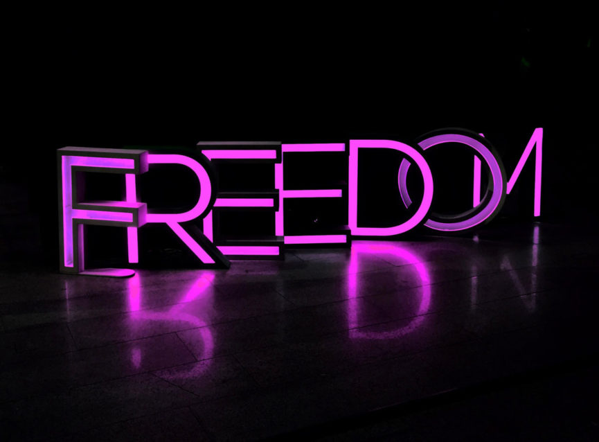 we are free indeed